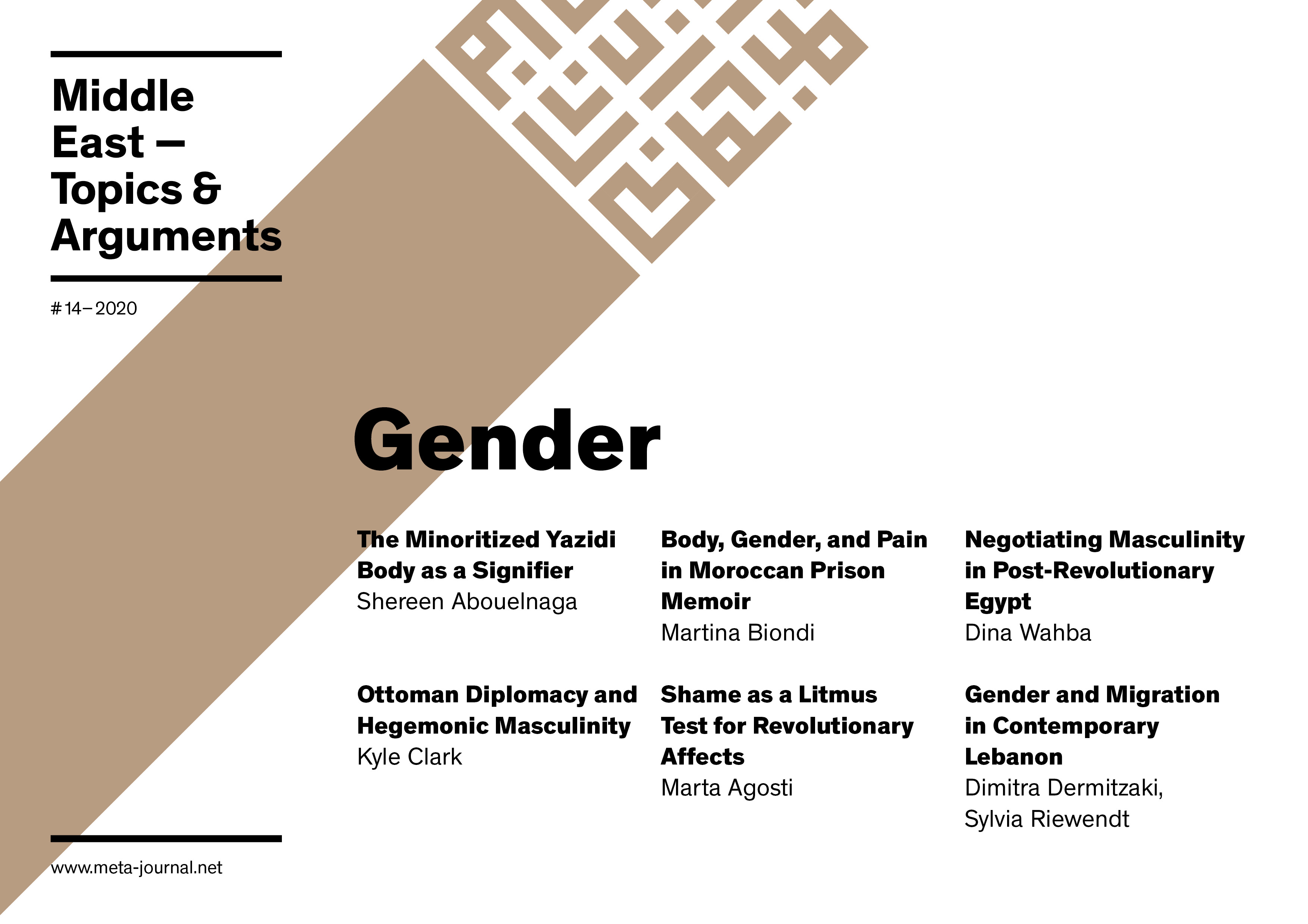 					Ansehen Bd. 14 (2020): Gender
				